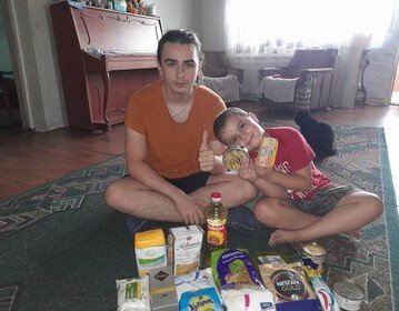 Продуктові набори для малозабезпечених, пенсіонерів та людей з інвалідністю